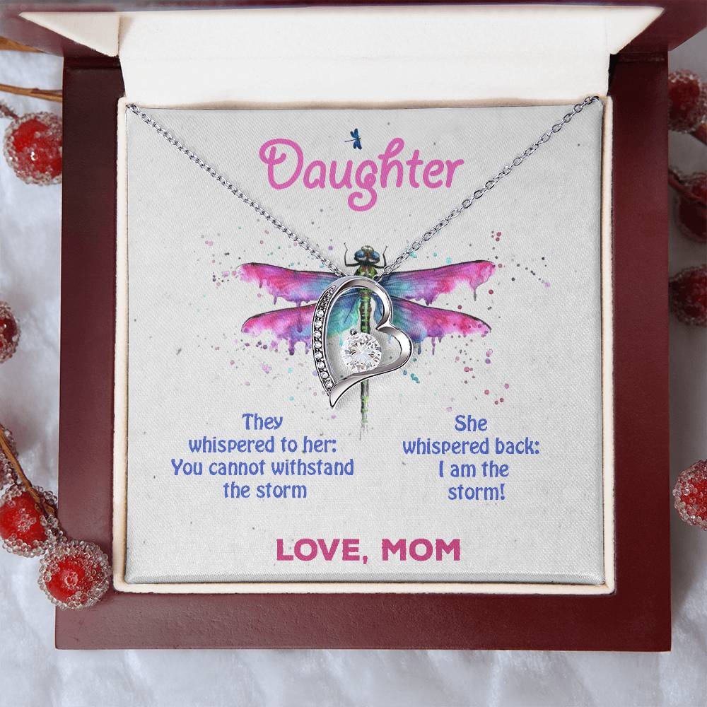 Forever Love Necklace To My Daughter