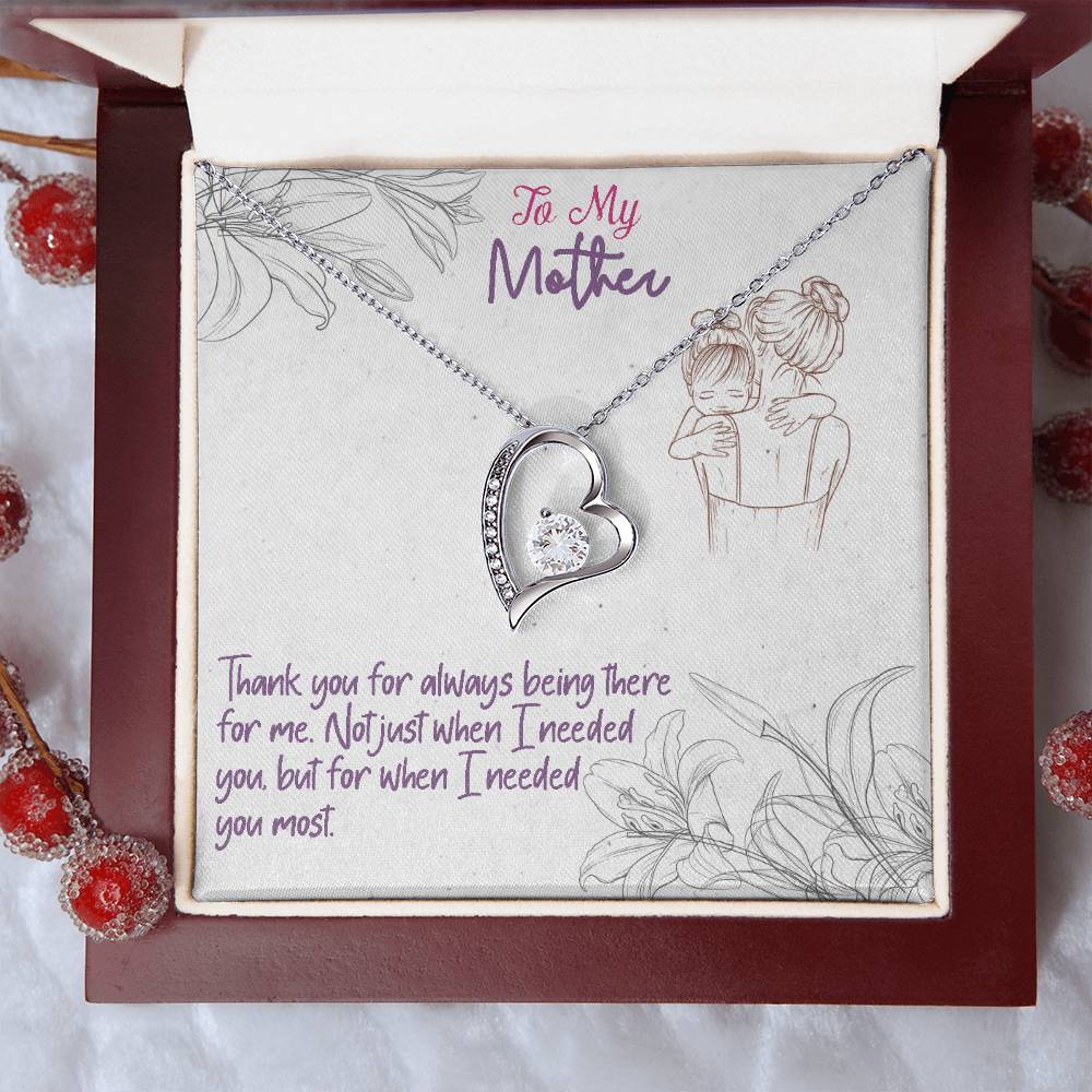 Mom Necklace - Forever Love To My Mother