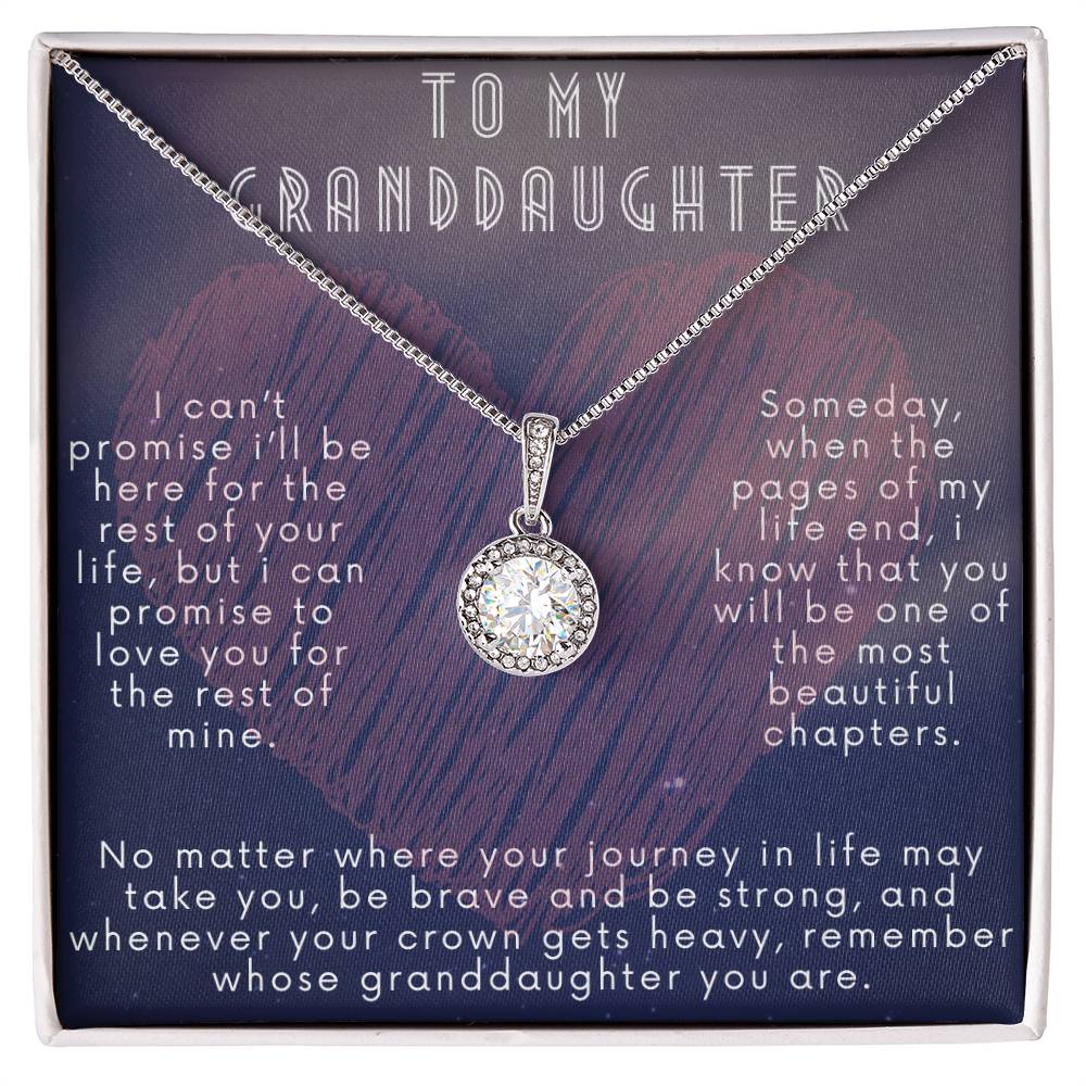 Granddaughter Pendant: Eternal Hope Necklace