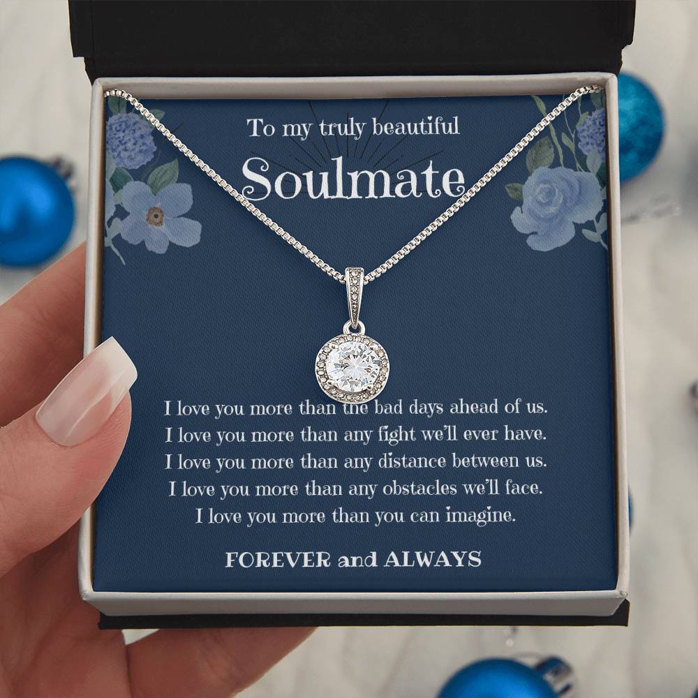 To My Beautiful Soulmate Necklace - Eternal Hope