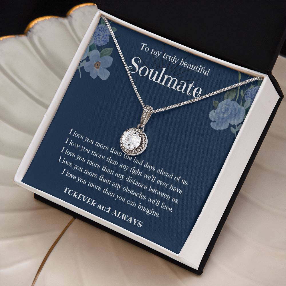 To My Beautiful Soulmate Necklace - Eternal Hope