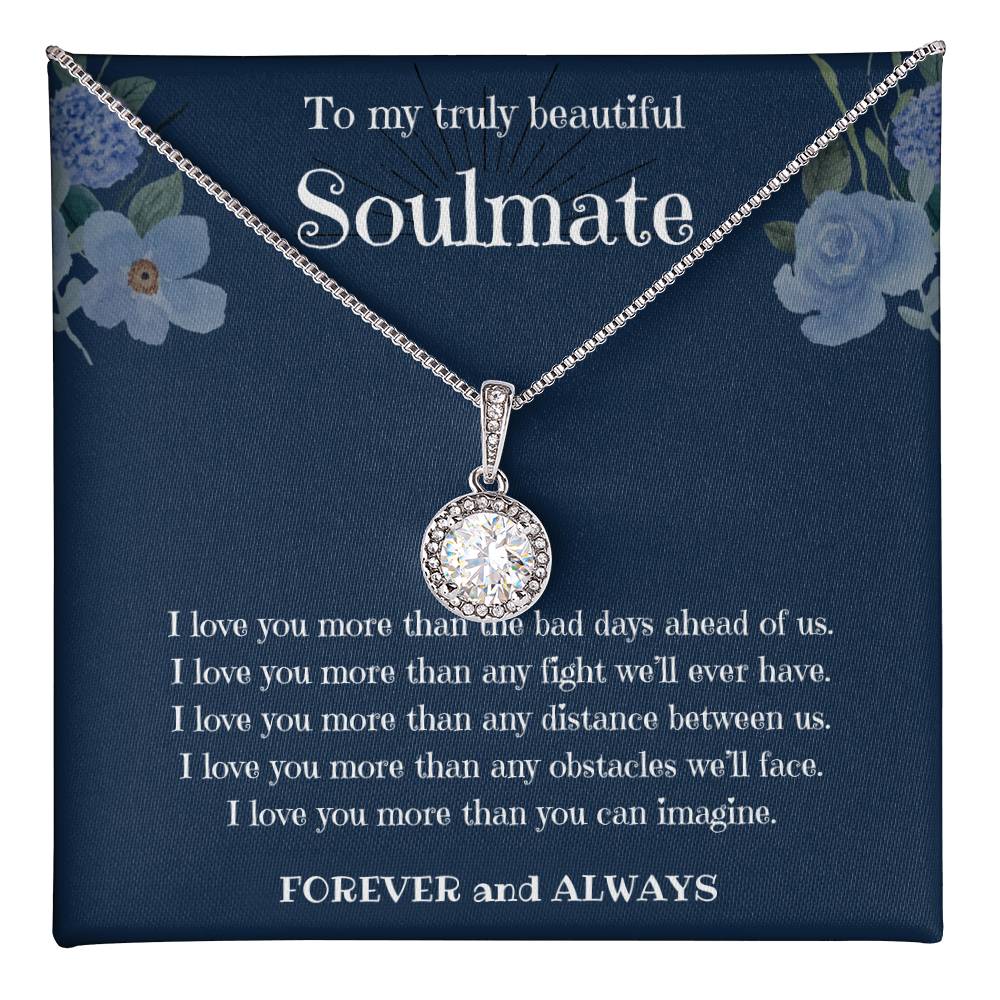 To My Beautiful Soulmate Necklace - Eternal Hope