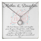 Mother Daughter Necklace of Eternal Hope