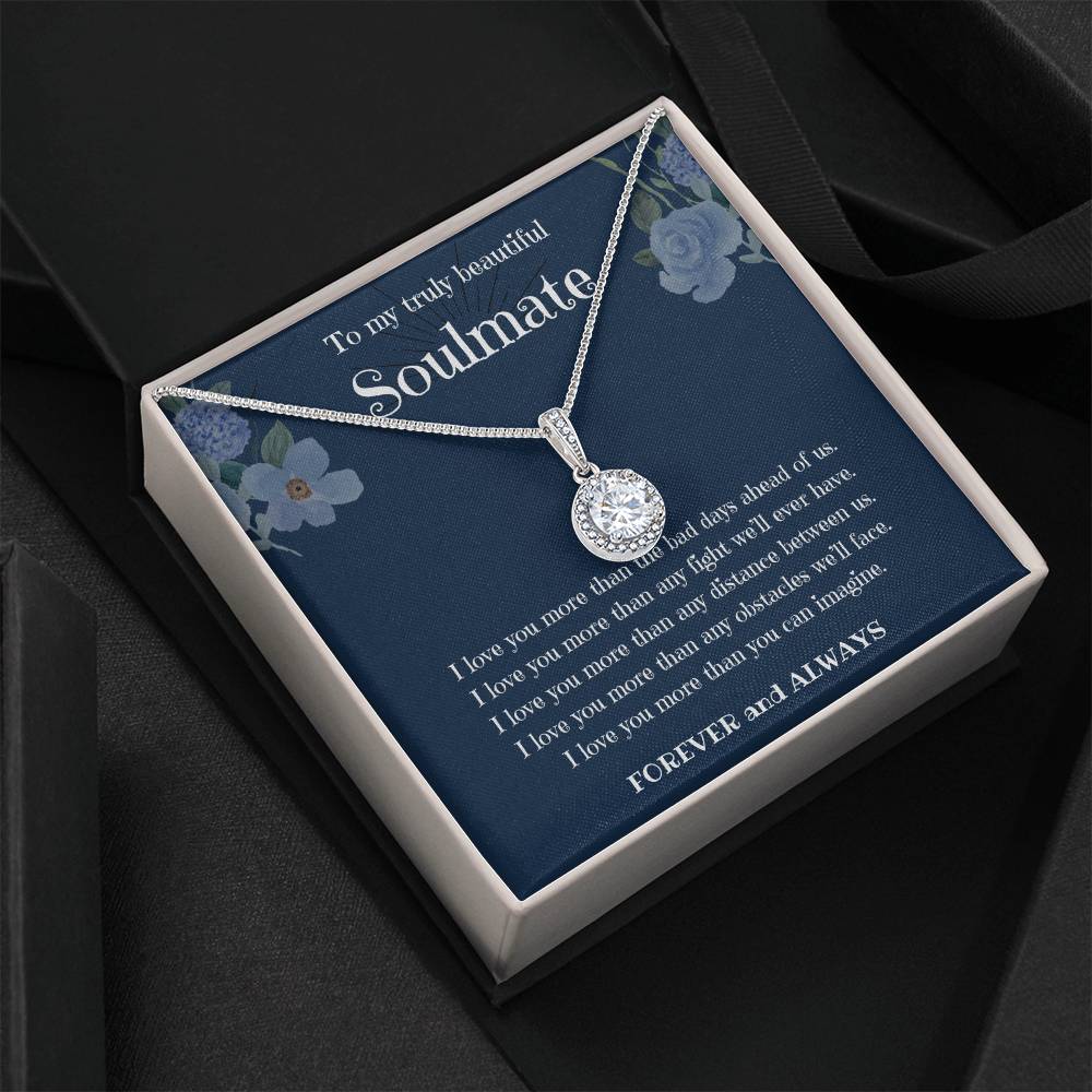 To My Beautiful Soulmate Necklace - Eternal Hope