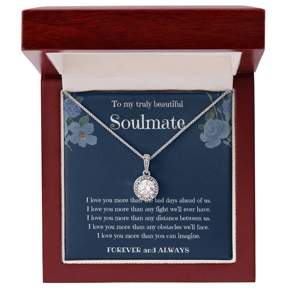 To My Beautiful Soulmate Necklace - Eternal Hope