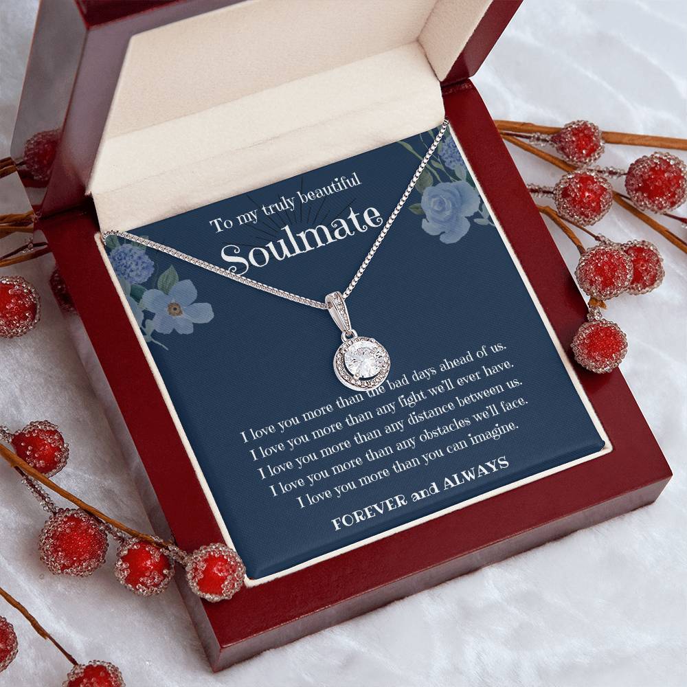 To My Beautiful Soulmate Necklace - Eternal Hope