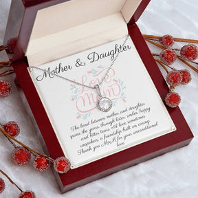 Mother Daughter Necklace of Eternal Hope