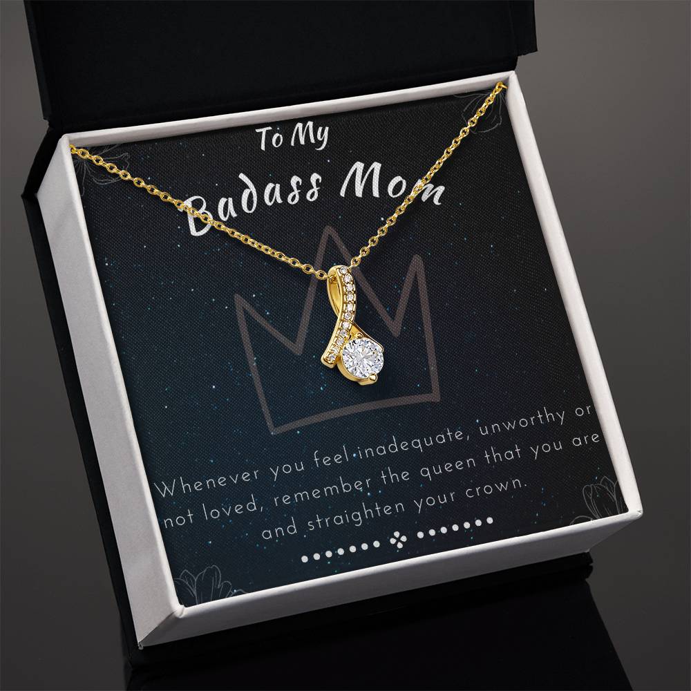 Badass Mom Necklace - Alluring Beauty Pendant