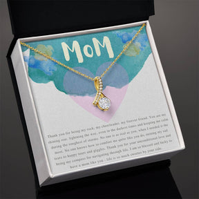 To My Mom Necklace - Alluring Beauty Pendant