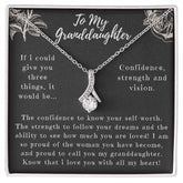 Granddaughter Necklace: Alluring Beauty in Gold