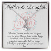 Mother and Daughter Necklace: Alluring Beauty Pendant