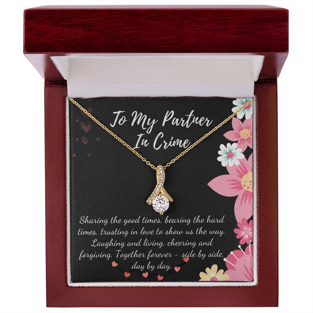 Partners in Crime Necklace for Your Alluring Beauty