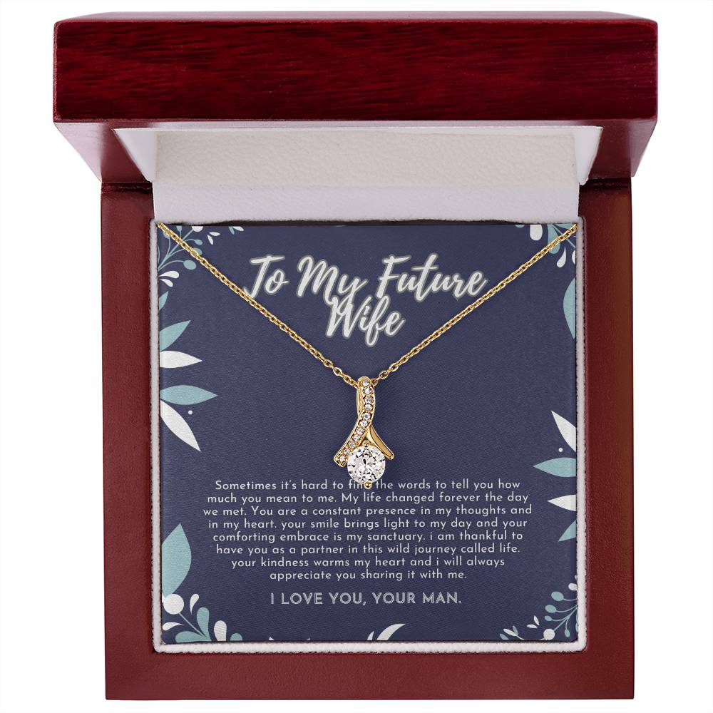 Necklace to My Future Wife - Alluring Beauty in Gold & White Gold