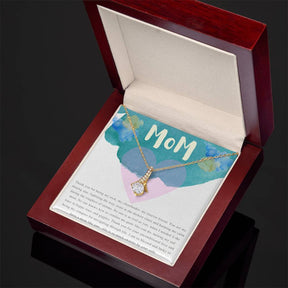 To My Mom Necklace - Alluring Beauty Pendant