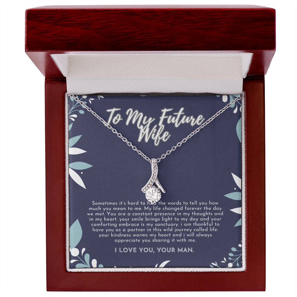 Necklace to My Future Wife - Alluring Beauty in Gold & White Gold