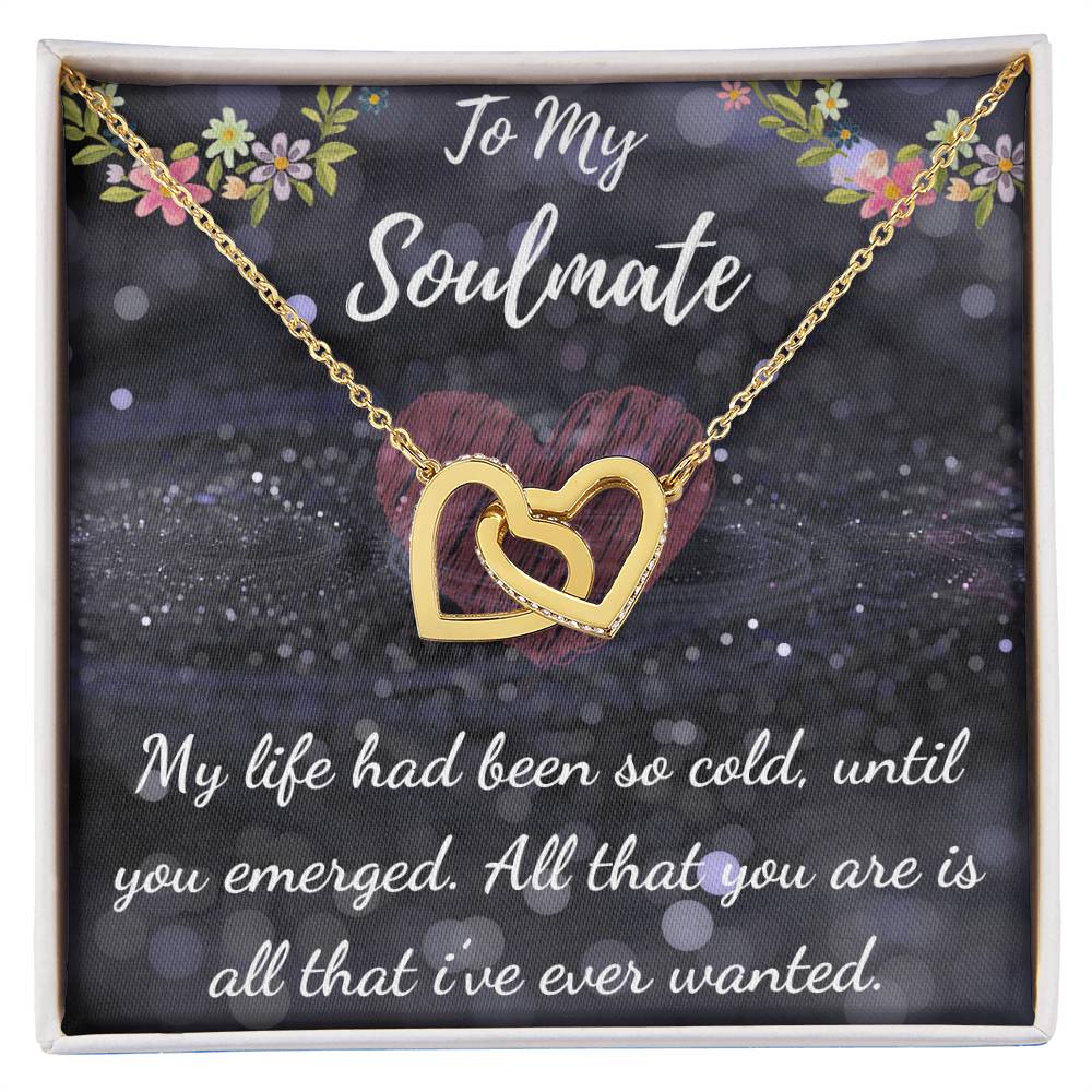 Interlocking Hearts Necklace for Your Soulmate