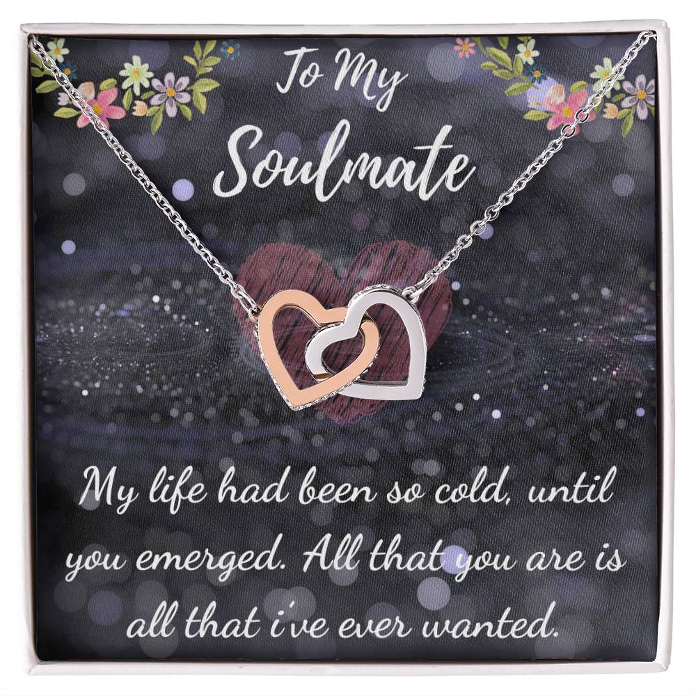 Interlocking Hearts Necklace for Your Soulmate