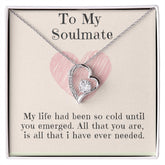 To My Soulmate Necklace: Forever Love