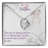 Mom Necklace - Forever Love To My Mother