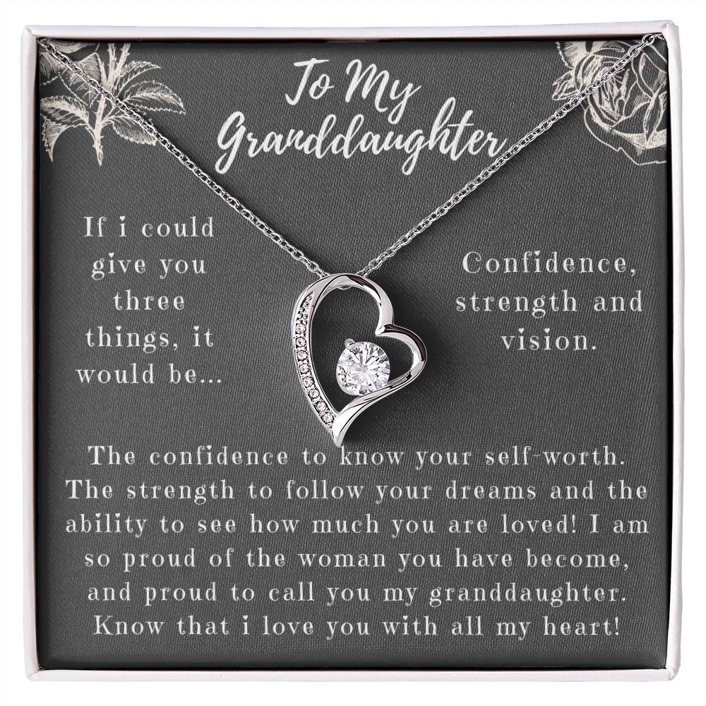 Grandchild Charm Necklace for a Beloved Granddaughter