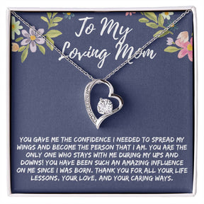 Forever Heart Necklace for Your Loving Mom