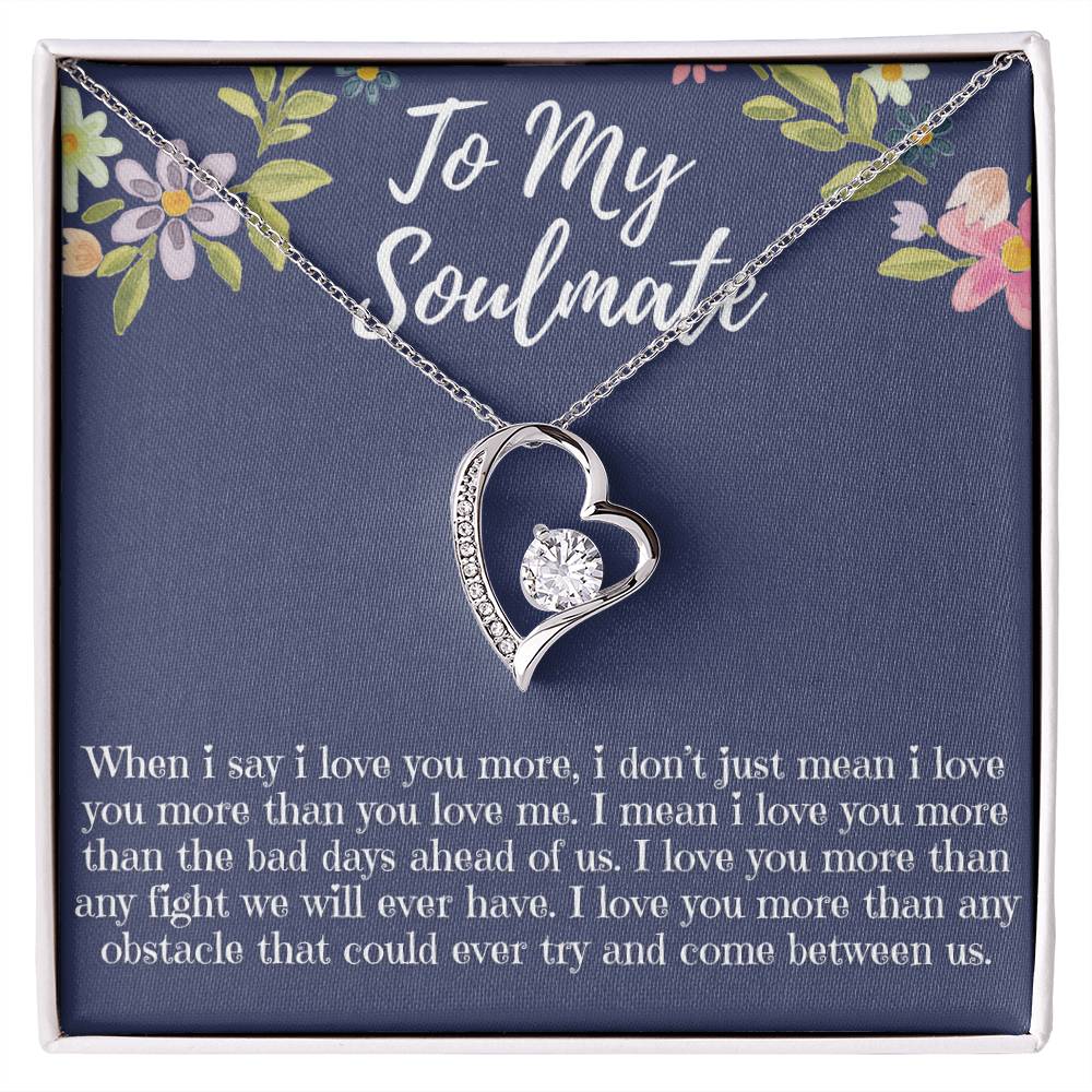 My Soulmate Necklace - Forever Love Pendant