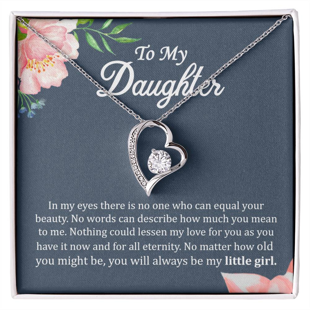 To My Daughter From Dad Necklace - Forever Love