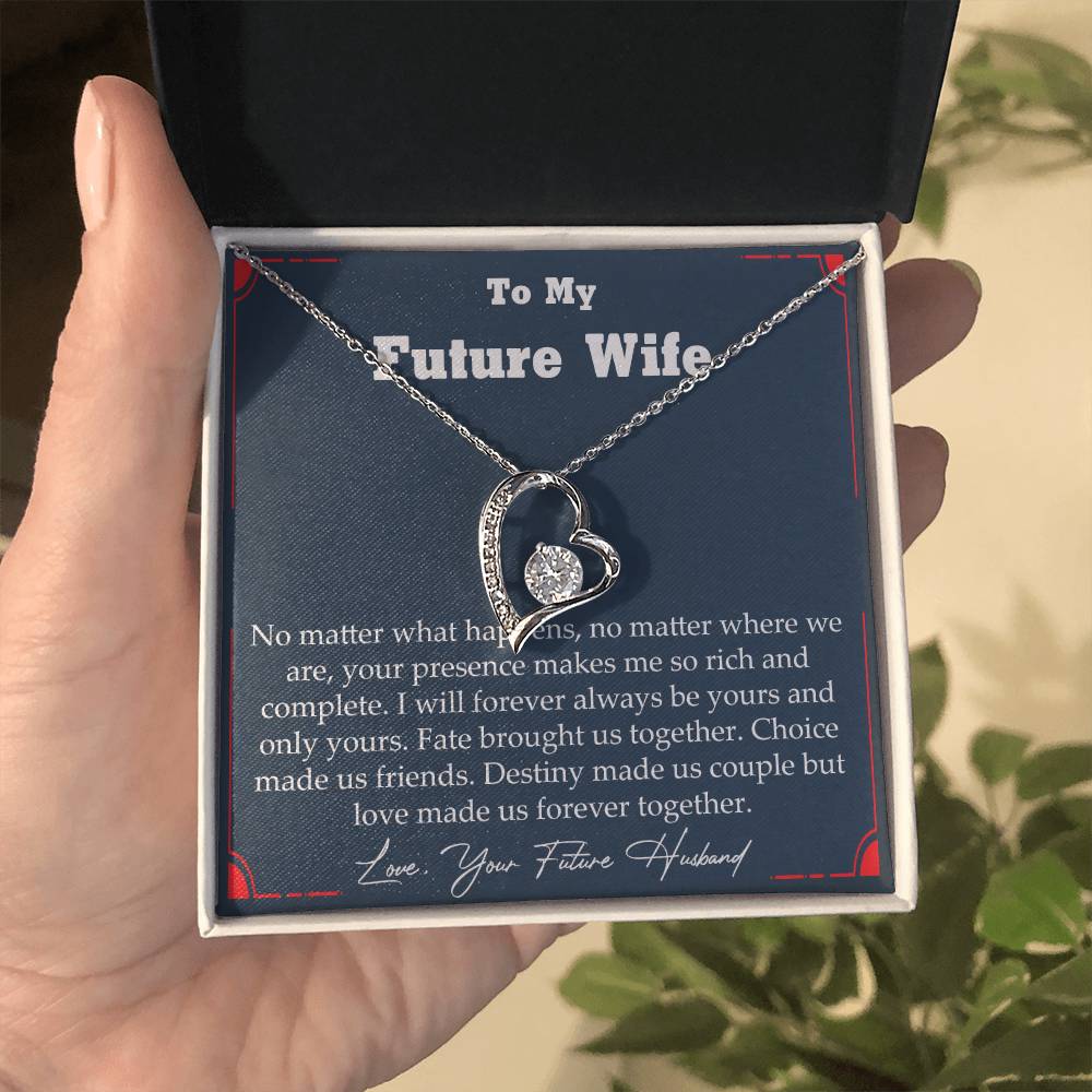 Beautiful Necklace for your future Wife - Forever Love Gift