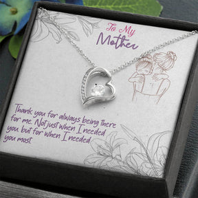 Mom Necklace - Forever Love To My Mother