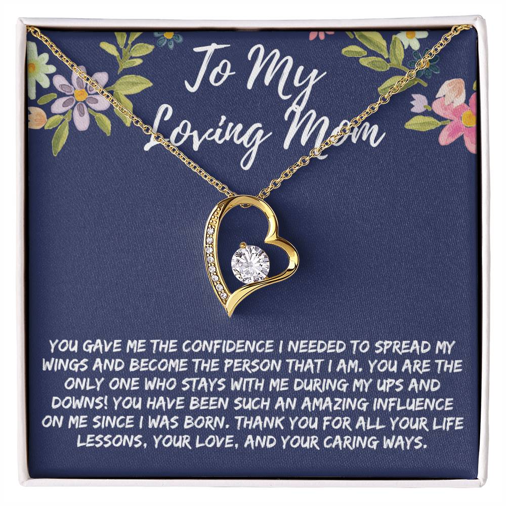 Forever Heart Necklace for Your Loving Mom