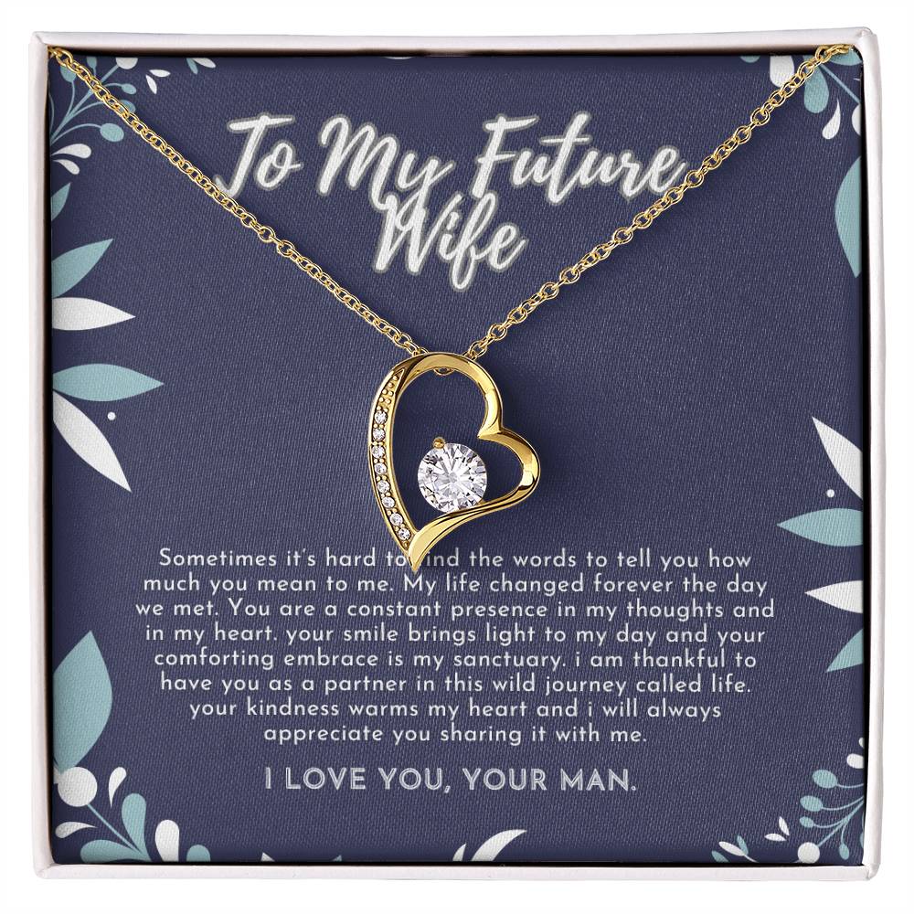 My Future Wife Necklace for Timeless Love