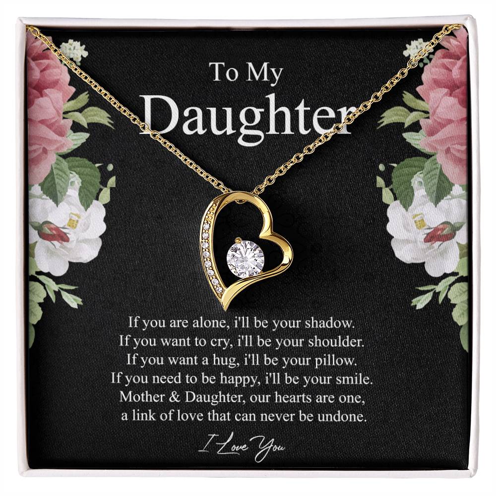 Forever Love Necklace To My Daughter