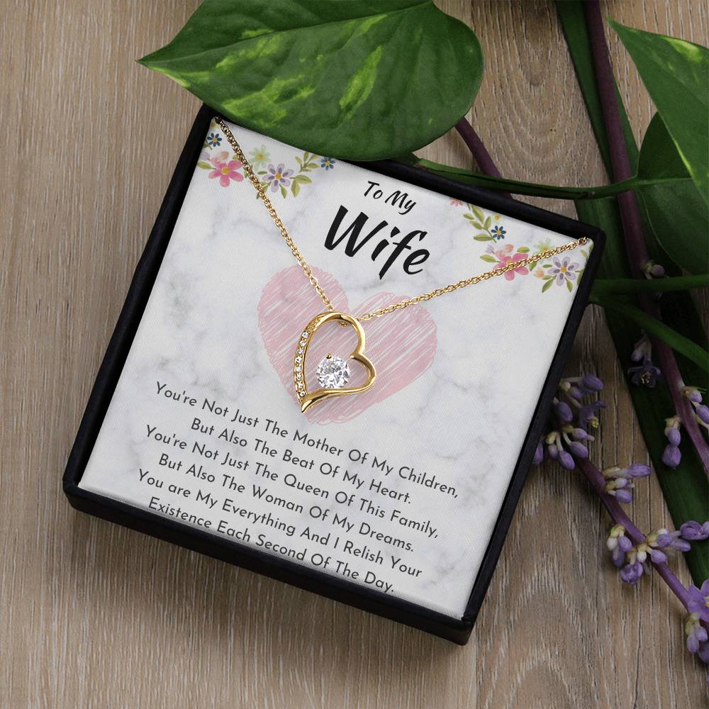 To My Wife Necklace – Forever Love Pendant