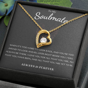 To My Soulmate Necklace - Forever Love