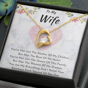 To My Wife Necklace – Forever Love Pendant