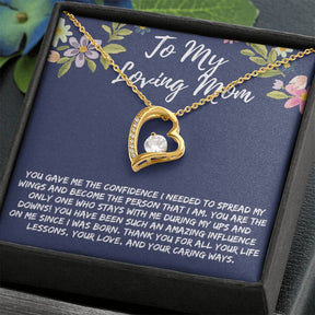 Forever Heart Necklace for Your Loving Mom